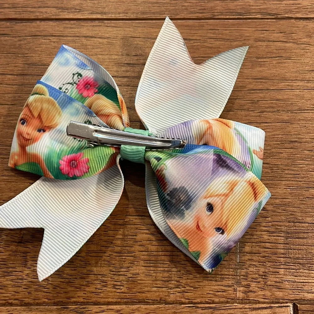Tinker Bell Bow Alligator Clip